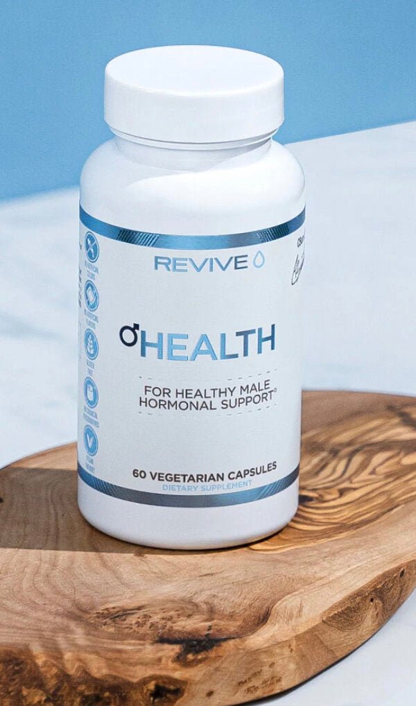 REVIVE- Men’s Health Hormonal Support 60 Veggie Capsules - Krazy Muscle Nutrition vendor-unknownSQ5372900