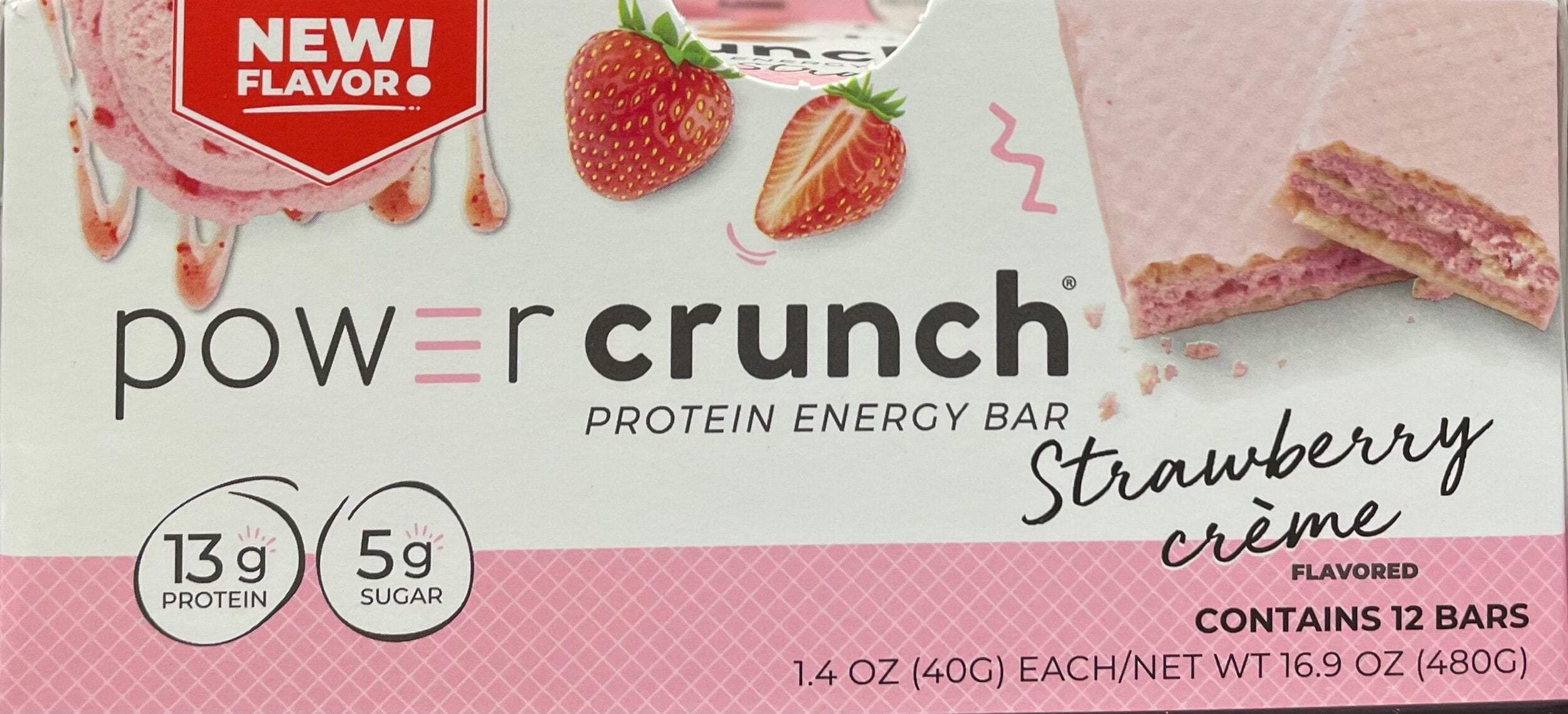 Snack- Power Crunch Energy Protein Bar - Krazy Muscle Nutrition vendor-unknownSQ5871317