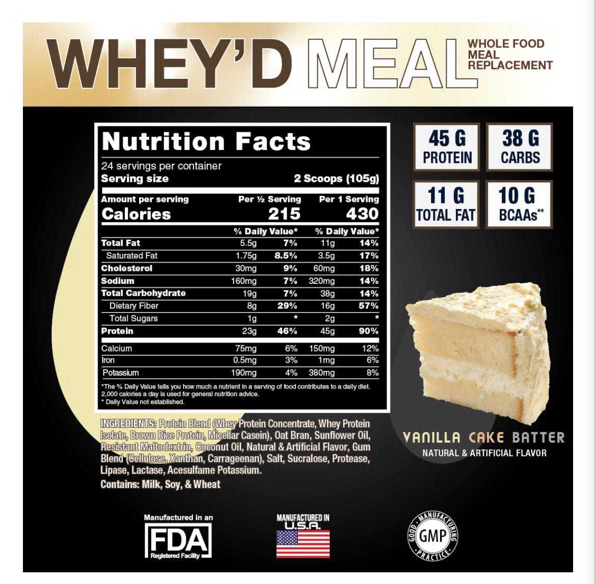 SweatEthic- Whey’d MEAL- Meal Replacement 24 Servings - Krazy Muscle Nutrition vendor-unknownSQ9125186-01